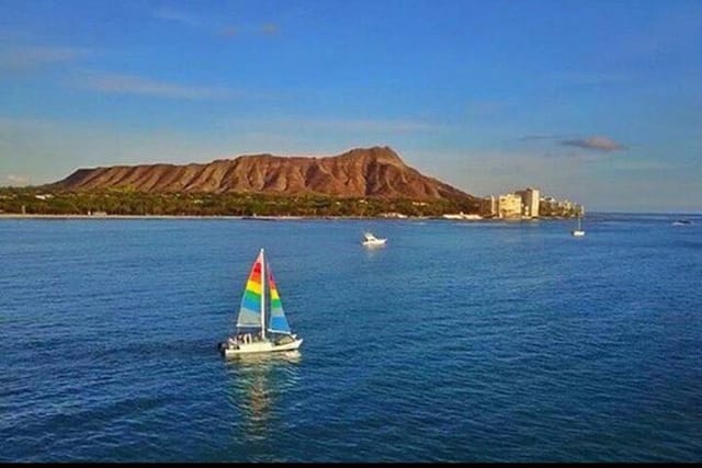 Marine Life Sail Or Trade Wind Sail with the Manakai Catamaran - Photo 1 of 5